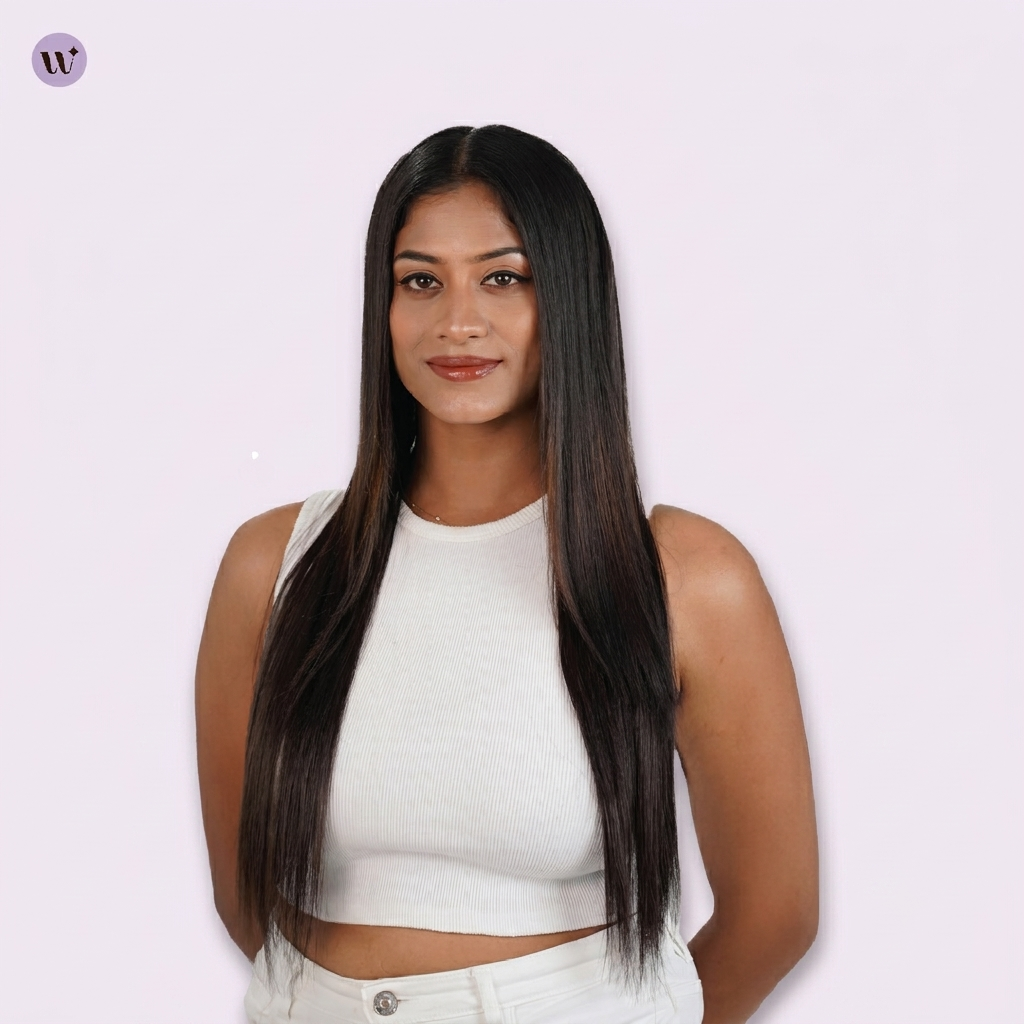 Straight Hair Extensions Clip-in | Quick Volume