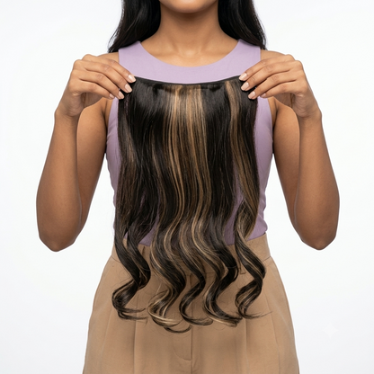 Blow-Dry Wavy Clip-in Hair Extensions | Quick Volume