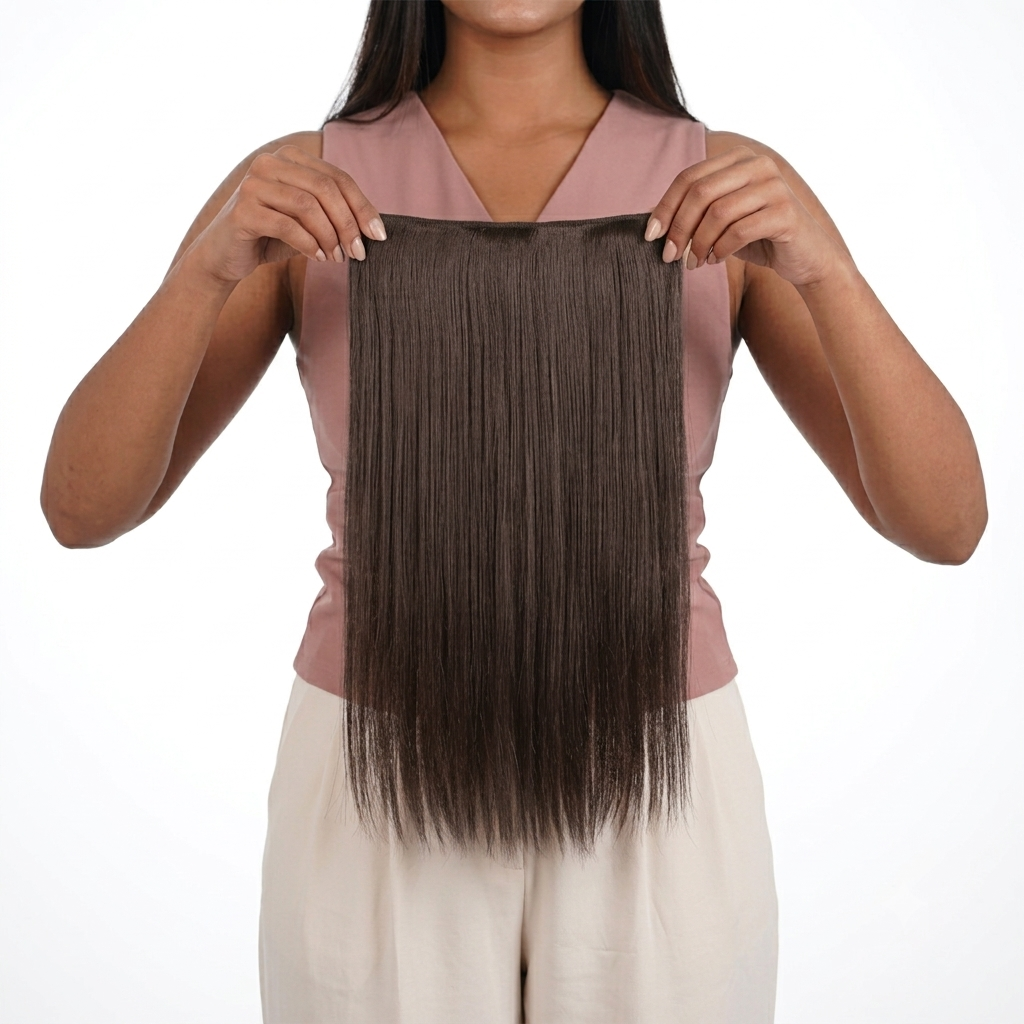 Straight Hair Extensions Clip-in | Quick Volume