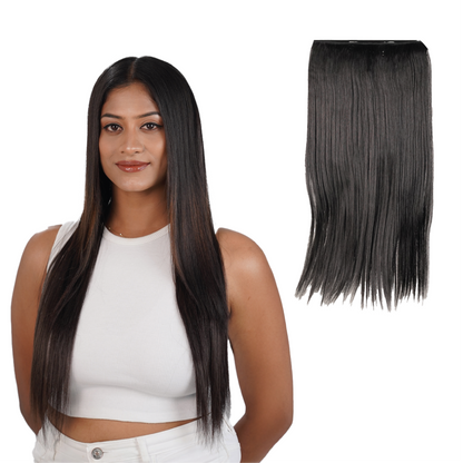 Straight Hair Extensions Clip-in | Quick Volume