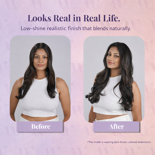 Curly Hair Extensions Clip-in | Quick Volume