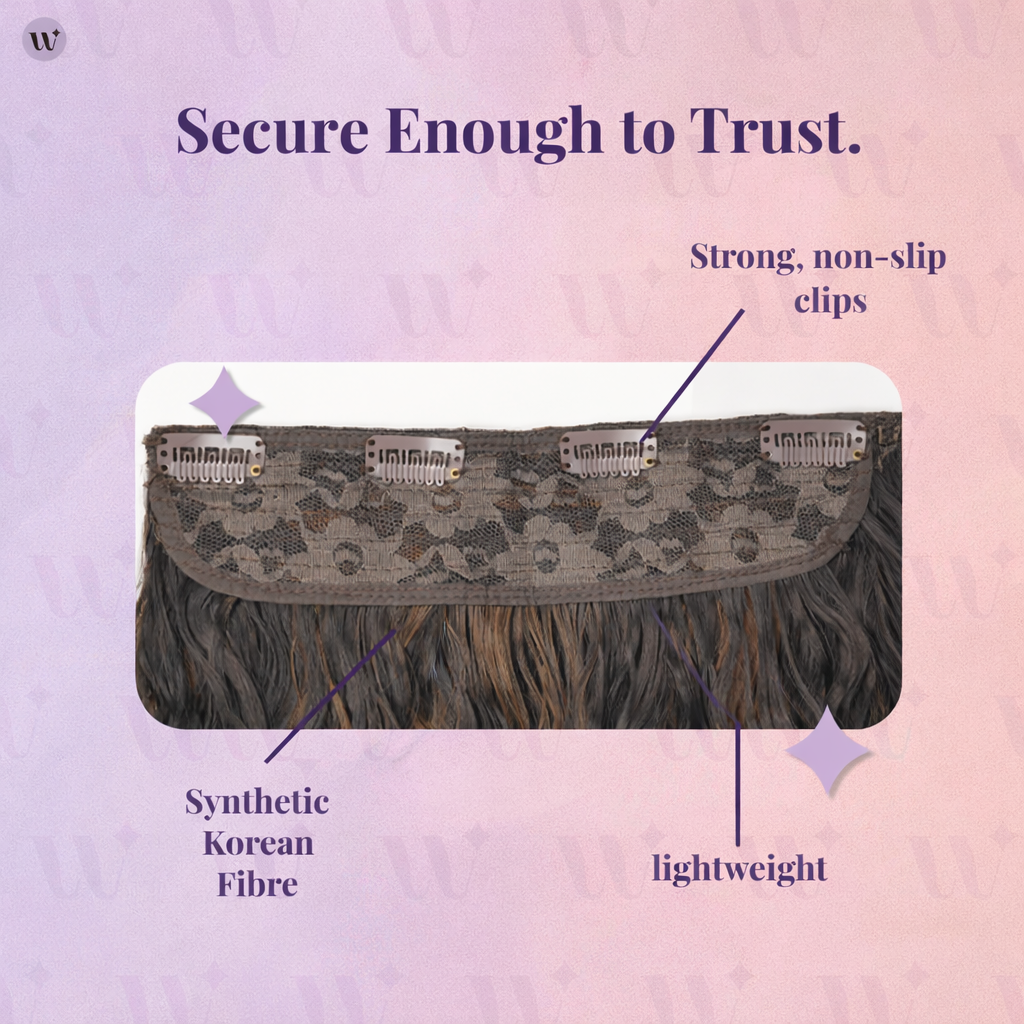 Curly Hair Extensions Clip-in | Quick Volume