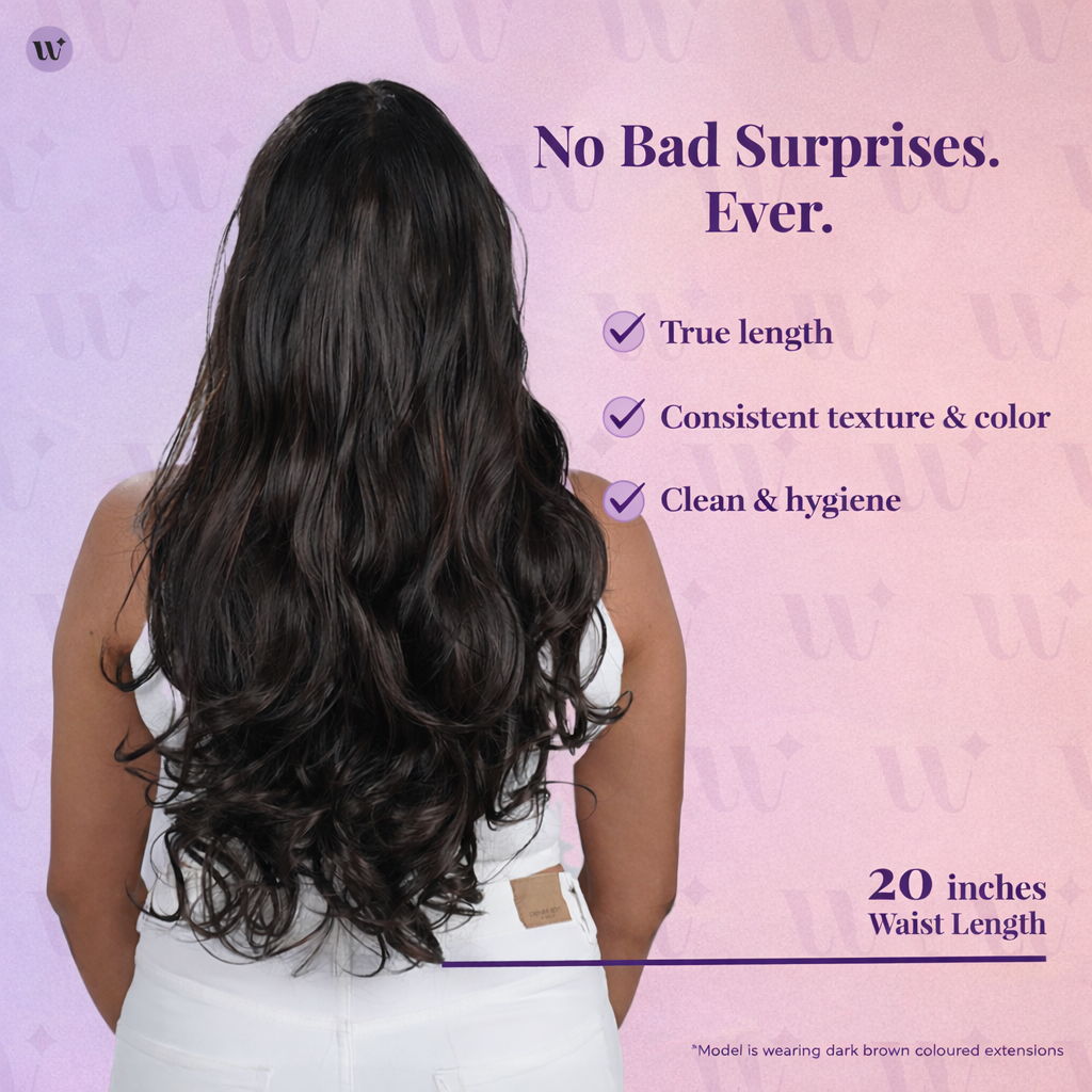 Curly Hair Extensions Clip-in | Quick Volume