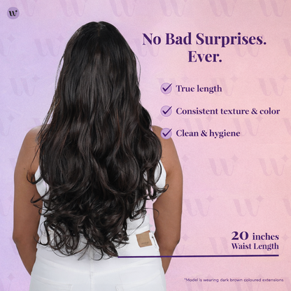 Curly Hair Extensions Clip-in | Quick Volume