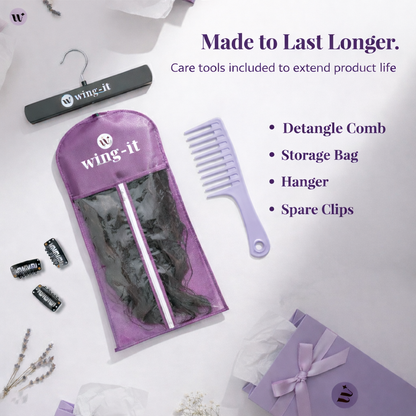 Curly Hair Extensions Clip-in | Quick Volume