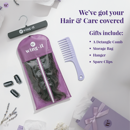 Crimped Wavy Clip-in Hair Extensions | Quick Volume