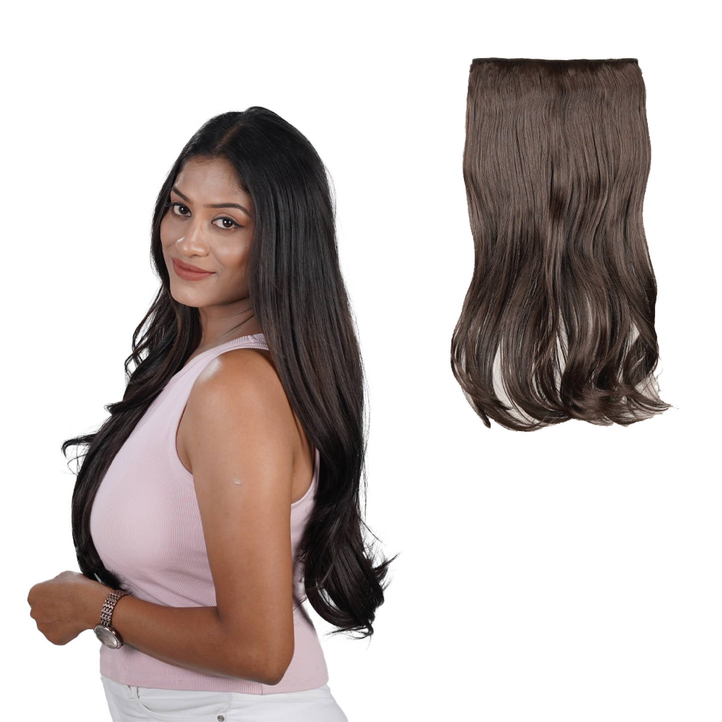 Blow-Dry Wavy Clip-in Hair Extensions | Quick Volume
