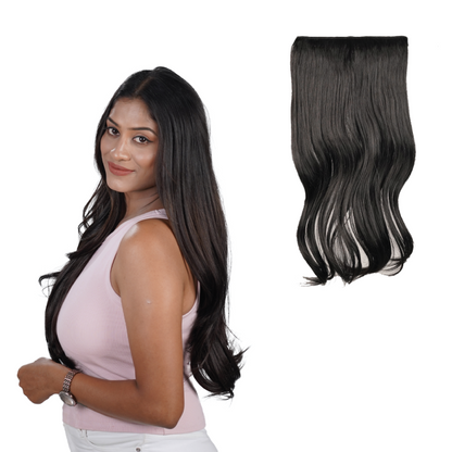 Blow-Dry Wavy Clip-in Hair Extensions | Quick Volume