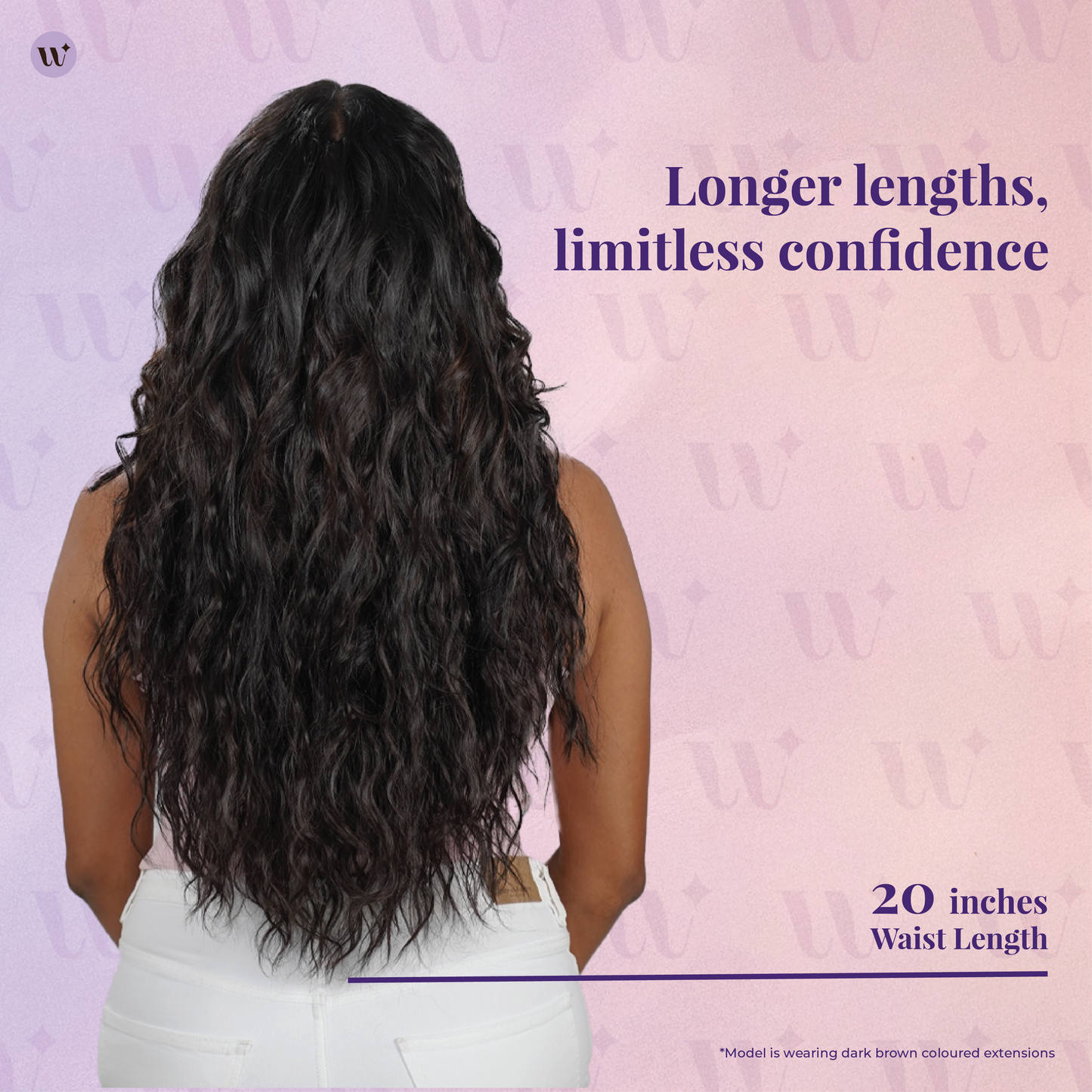 Crimped Wavy Clip-in Hair Extensions | Total Volume