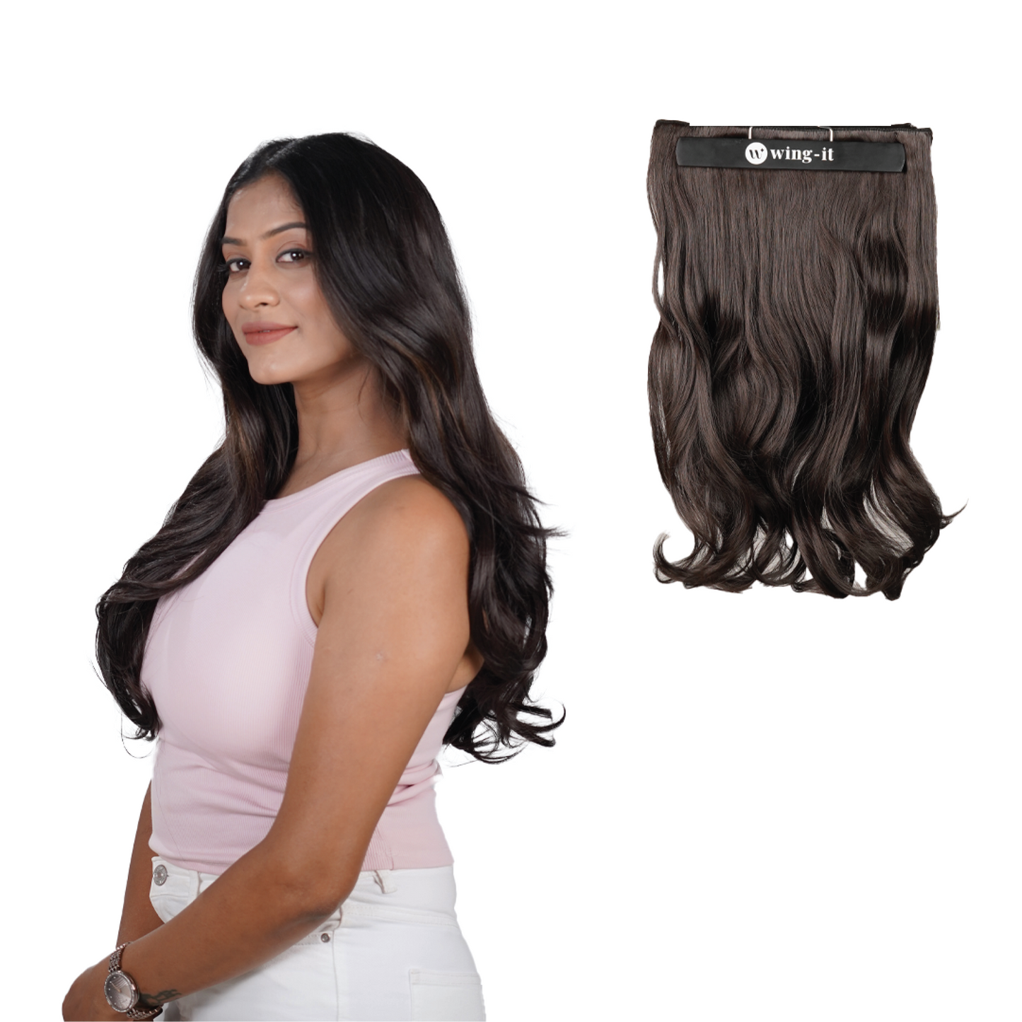 Natural Wavy Clip-in Hair Extensions | Total Volume