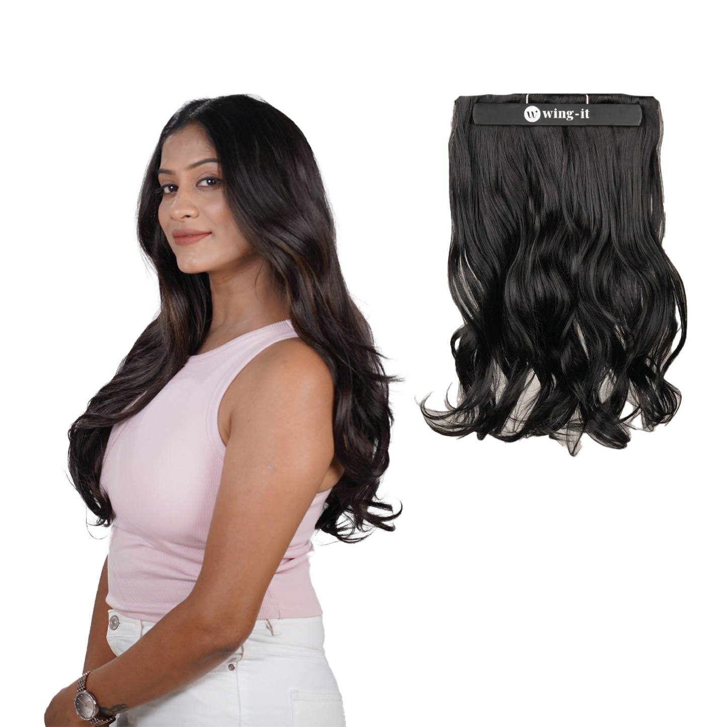 Natural Wavy Clip-in Hair Extensions | Total Volume