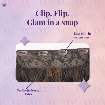 Natural Wavy Clip-in Hair Extensions | Total Volume