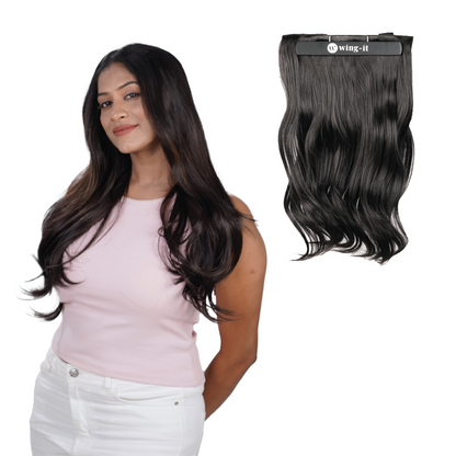 Blow-Dry Wavy Clip-in Hair Extensions | Total Volume