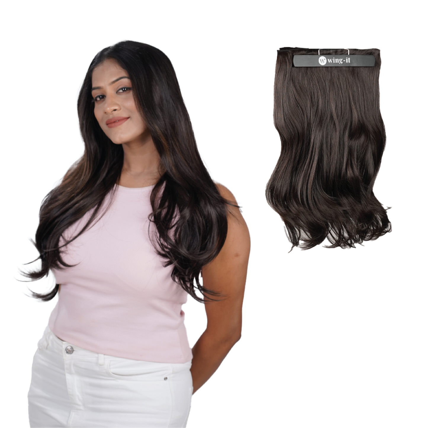 Blow-Dry Wavy Clip-in Hair Extensions | Total Volume