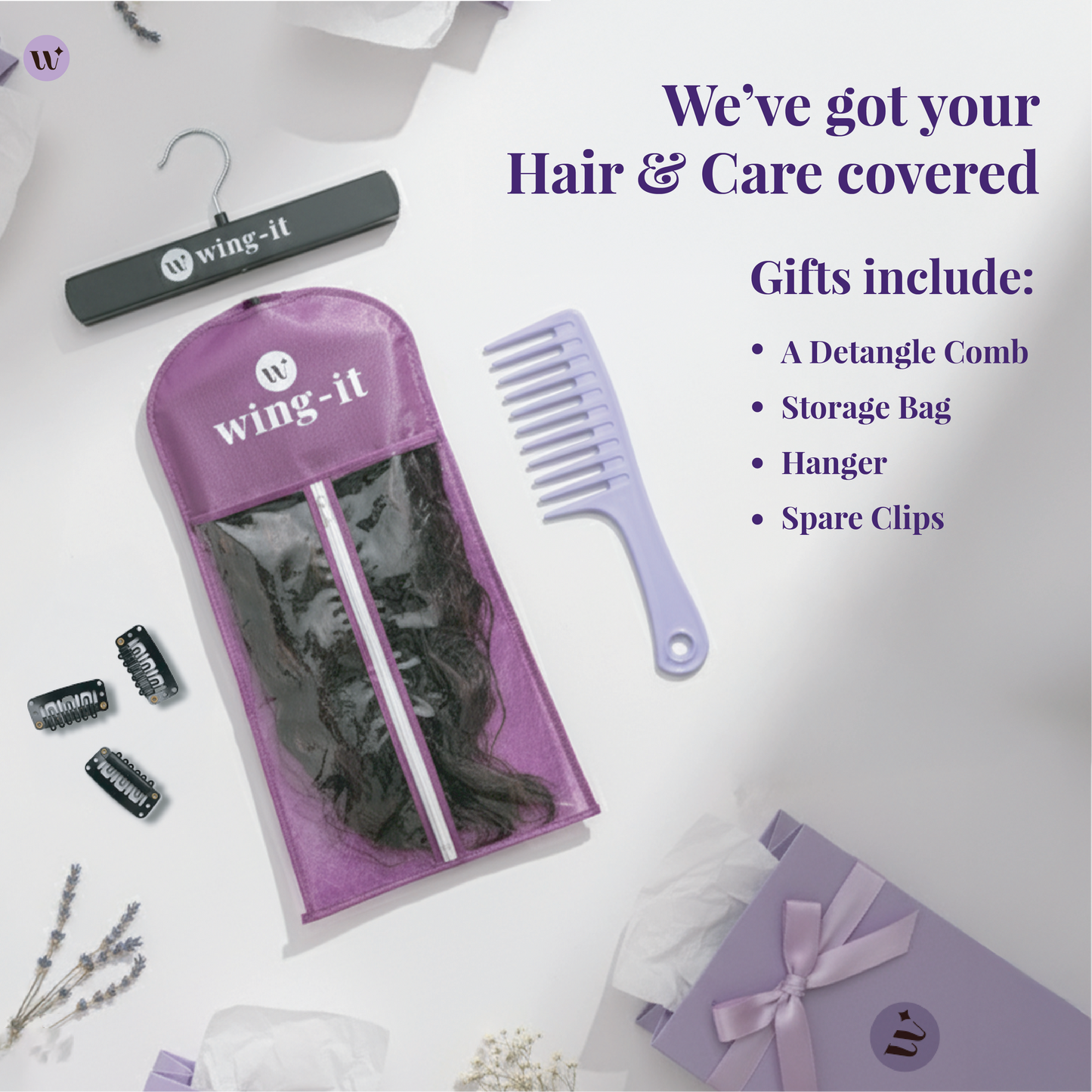 Blow-Dry Wavy Clip-in Hair Extensions | Total Volume