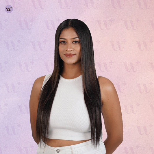 Straight Hair Extensions Clip-in | Quick Volume