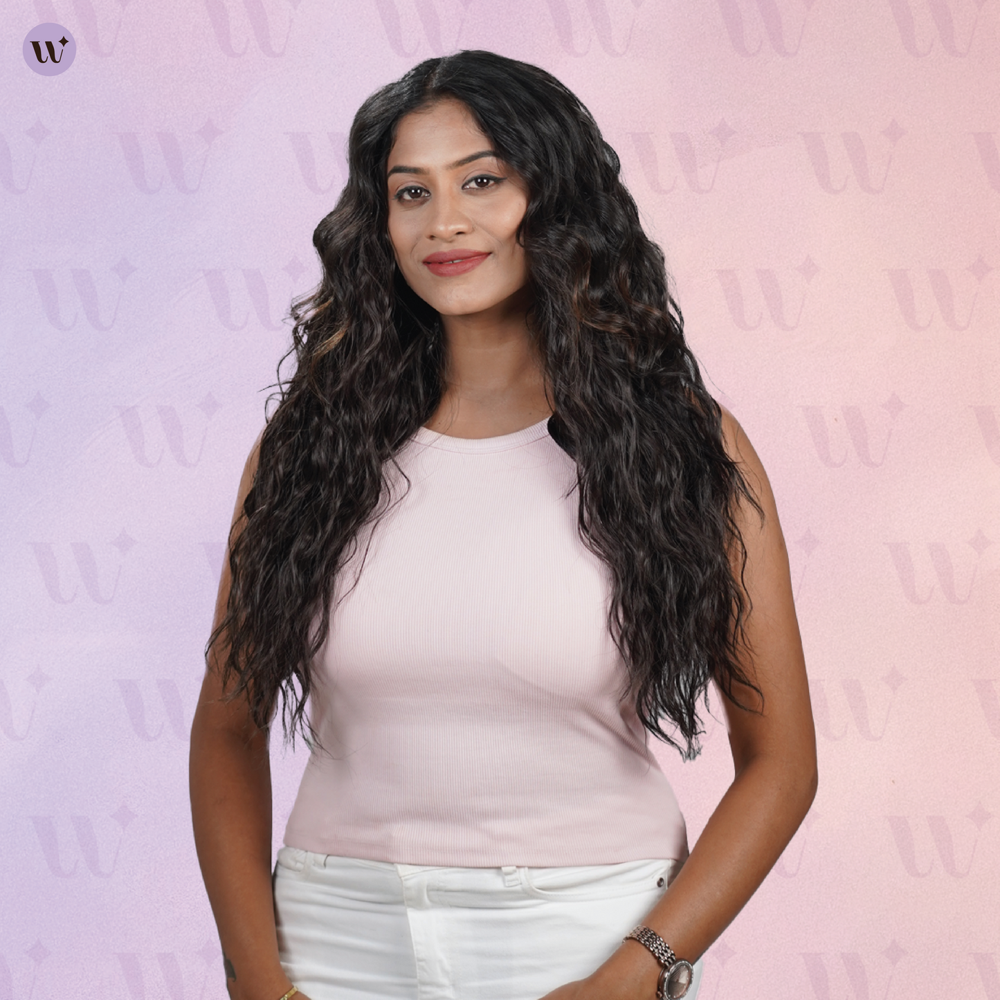 Crimped Wavy Clip-in Hair Extensions | Total Volume